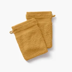 Store Gant de toilette coton Lola II miel Gants De Toilette