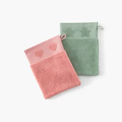 Store Gant de toilette coton Monjour sorbet Enfant Gants De Toilette|Nouveautés Bébénew