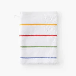 Shop Gant de toilette coton Rosella blanc Gants De Toilette