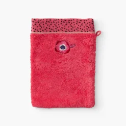 Hot Gant de toilette coton Rosella coquelicot Gants De Toilette