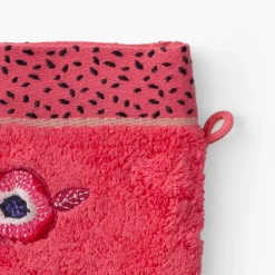 Hot Gant de toilette coton Rosella coquelicot Gants De Toilette