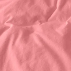 Clearance Housse de couette coton lavé biologique Souffle pétale Housses De Couette