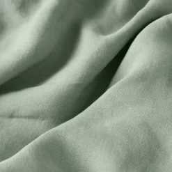 Flash Sale Housse de couette lin et coton lavé Songe eucalyptus Housses De Couette