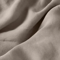 Cheap Housse de couette lin et coton lavé Songe grège Housses De Couette