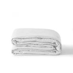 Fashion Housse de couette lin et coton lavé Songe blanc Housses De Couette