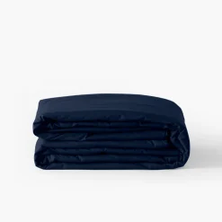 Sale Housse de couette percale de coton Neo marine Housses De Couette