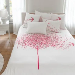 Flash Sale Housse de couette percale de coton imprimée cœurs Mon cœur classique chic Housses De Couette