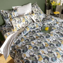 Fashion Housse de couette percale de coton Neo ficelle floral Housses De Couette