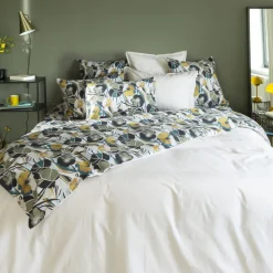 Fashion Housse de couette percale de coton Neo ficelle floral Housses De Couette