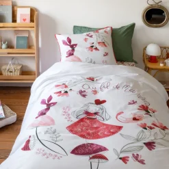 Sale Housse de couette pur coton bio Mes Rêves Enfant Linge De Litbio|Housses De Couette