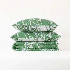 Best Sale Housse de couette réversible percale de coton bio Canopée Housses De Couette