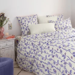 Best Sale Housse de couette réversible pur coton Twiggypop fleurs Housses De Couette