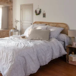 Discount Housse de couette réversible percale de coton Eloges Housses De Couette