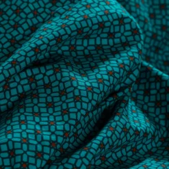 New Housse de couette réversible coton et lin Bukhara curcuma Housses De Couette