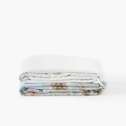 New Housse de couette réversible pur coton Méli-Mélo Housses De Couette