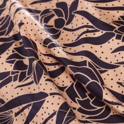 Clearance Housse de couette réversible percale de coton Hokkaido violet Housses De Couette