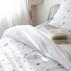 Hot Housse de couette satin de coton Equinoxe Housses De Couette