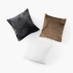 Store Housse de coussin polaire Oslo ivoire Femme Coffrets Cadeaux|Housses De Coussin