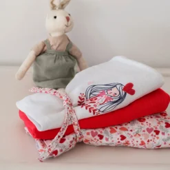 Cheap Langes coton bio Mes Rêves rouge tendre Enfant Accessoires