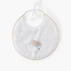 Best Sale Mini bavoir coton bio Bienvenue blanc Enfant Bavoirs & Mini-bavoirs