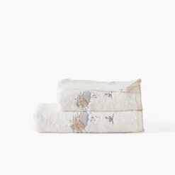 Best Sale Mini bavoir coton bio Bienvenue blanc Enfant Bavoirs & Mini-bavoirs