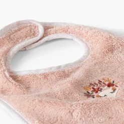 Outlet Mini bavoir coton bio Illumine vieux rose Enfant Bavoirs & Mini-bavoirs