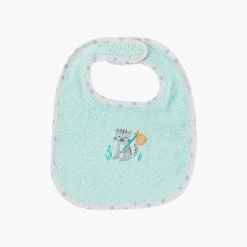 Flash Sale Mini-bavoir coton biologique Devine céladon Enfant Bavoirs & Mini-bavoirs