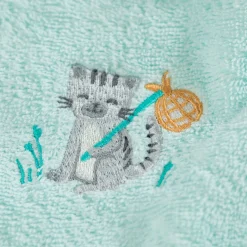 Flash Sale Mini-bavoir coton biologique Devine céladon Enfant Bavoirs & Mini-bavoirs