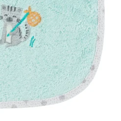 Flash Sale Mini-bavoir coton biologique Devine céladon Enfant Bavoirs & Mini-bavoirs