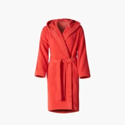 Best Peignoir ado fille coton moelleux Julia corail Enfant Peignoirs 10 Ans - 16 Ans