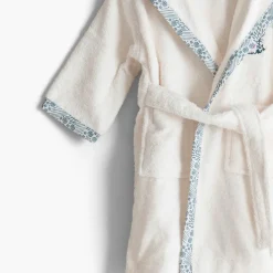 Store Peignoir bébé coton bio à capuche Dandine ivoire Enfant Peignoirs 12 Mois - 10 Ans
