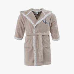 Shop Peignoir bébé coton biologique à capuche Devine lin Enfant Peignoirs 12 Mois - 10 Ans