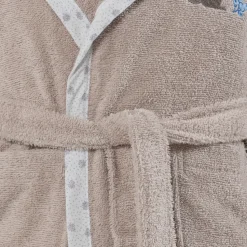 Shop Peignoir bébé coton biologique à capuche Devine lin Enfant Peignoirs 12 Mois - 10 Ans