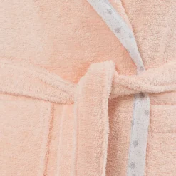 Best Sale Peignoir bébé coton biologique à capuche Devine blush Enfant Peignoirs 12 Mois - 10 Ans