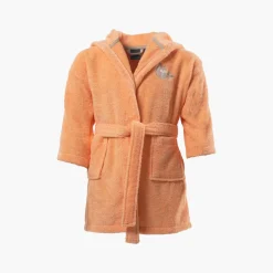 Flash Sale Peignoir bebe coton à capuche Noisette orange Enfant Peignoirs 12 Mois - 10 Ans