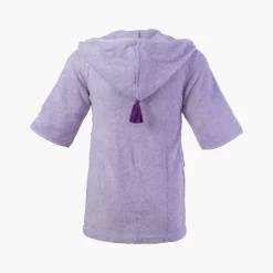 Store Peignoir bebe coton biologique à capuche brodé Tribu parme Enfant Peignoirs 12 Mois - 10 Ans