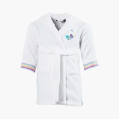 Flash Sale Peignoir enfant coton à capuche Calliopé blanc Enfant Peignoirs 12 Mois - 10 Ans
