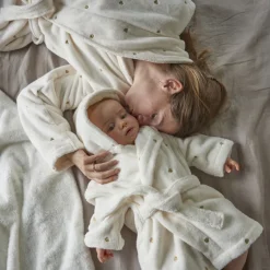 New Peignoir enfant coton Amore ivoire Femme Coffrets Cadeaux|Peignoirs 12 Mois - 10 Ans