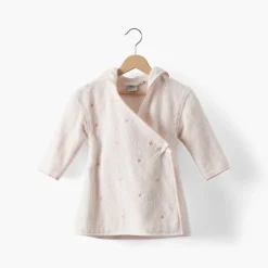 New Peignoir enfant coton bio cache-coeur Bienvenue nude Enfant Peignoirs 12 Mois - 10 Ans|Nouveautés Bébénew