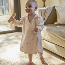 New Peignoir enfant coton bio cache-coeur Bienvenue nude Enfant Peignoirs 12 Mois - 10 Ans|Nouveautés Bébénew