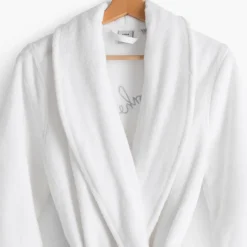 Clearance Peignoir femme bouclette de coton col châle Eloges Femme Peignoirs Femme