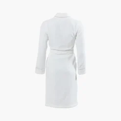 Online Peignoir femme coton col kimono Pampa II blanc Femme Peignoirs Femme