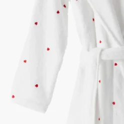 Fashion Peignoir femme coton col châle Adore blanc Femme Coffrets Cadeaux|Peignoirs Femme