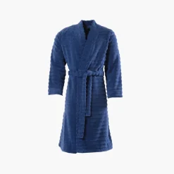 New Peignoir homme coton kimono Bukhara bleu Homme Peignoirs Homme