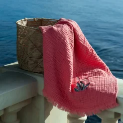 Best Plaid gaze de coton Aruba pétale Enfant Accessoires