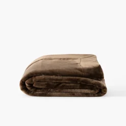 Hot Plaid polaire Oslo bronze Homme Coffrets Cadeaux|Plaids Et Couvre-lits