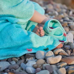 Sale Poncho coton Aruba celadon Enfant Ponchos