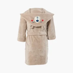 Flash Sale Robe de chambre enfant polaire à capuche Bearful Enfant Robes De Chambre