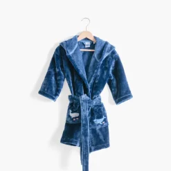 Fashion Robe de chambre enfant polaire à capuche Océanos Enfant Robes De Chambre