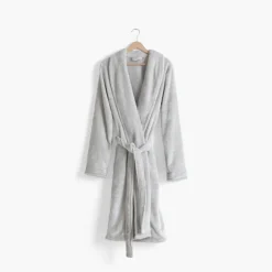 Fashion Robe de chambre polaire col châle femme Equinoxe tourterelle Femme Coffrets Cadeaux|Robes De Chambre Femme